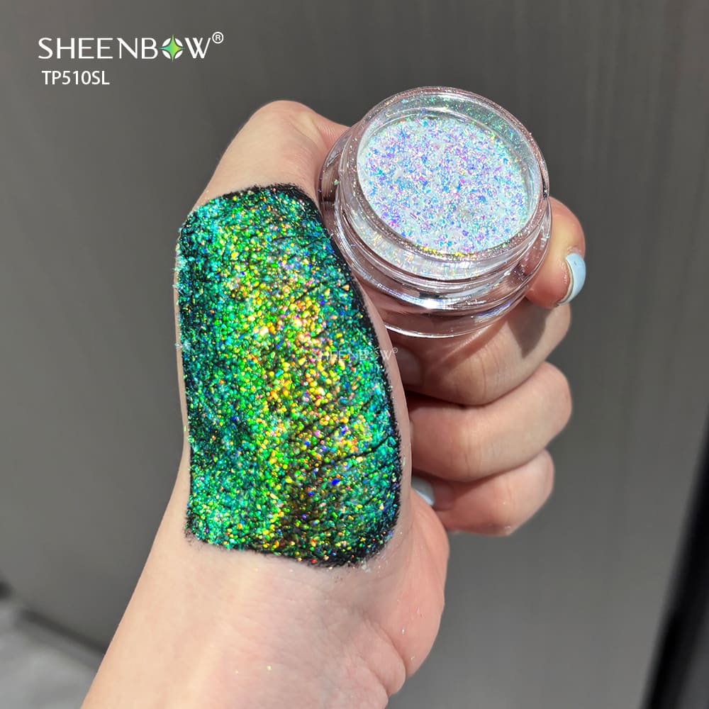 Aurora Camaleão Holográfico (Maquilhagem) — Aurora, Camaleão, Duocromo, Holográfico pigmento
