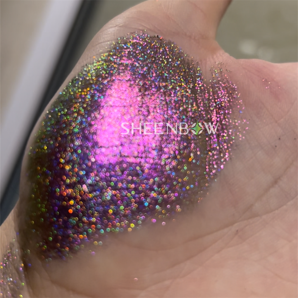 ColorHolográficoPaillettes（Sombras·Maquillaje）