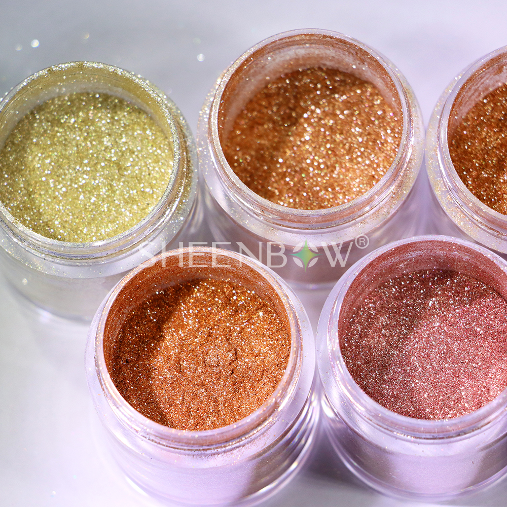 MetálicoPaillettes（Sombras & Cara y cuerpo）