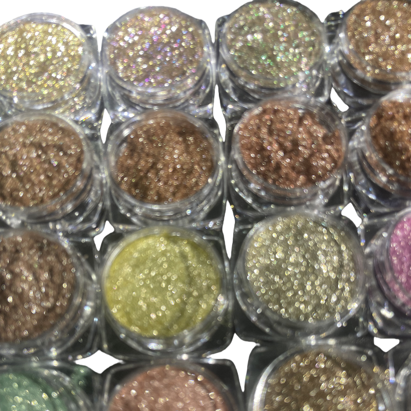 MetálicoPaillettes（Sombras & Cara y cuerpo）