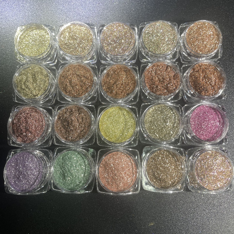CamaleãoCambiodecolorMetálico（Sombras & Cara y cuerpo）