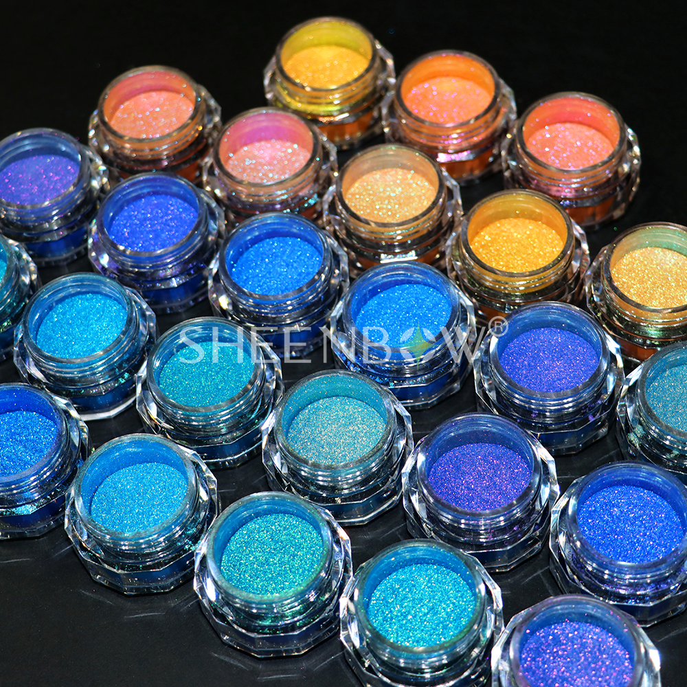 CamaleãoCambiodecolorPaillettes（Maquillaje） — Camaleão、Cambio de color、Paillettes 颜料
