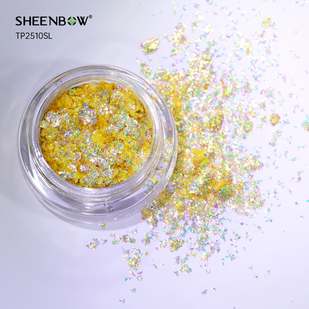 Aurora Multicromo Holográfico (Sombras·Maquilhagem) — Aurora, Multicromo, Holográfico, Glitter pigmento