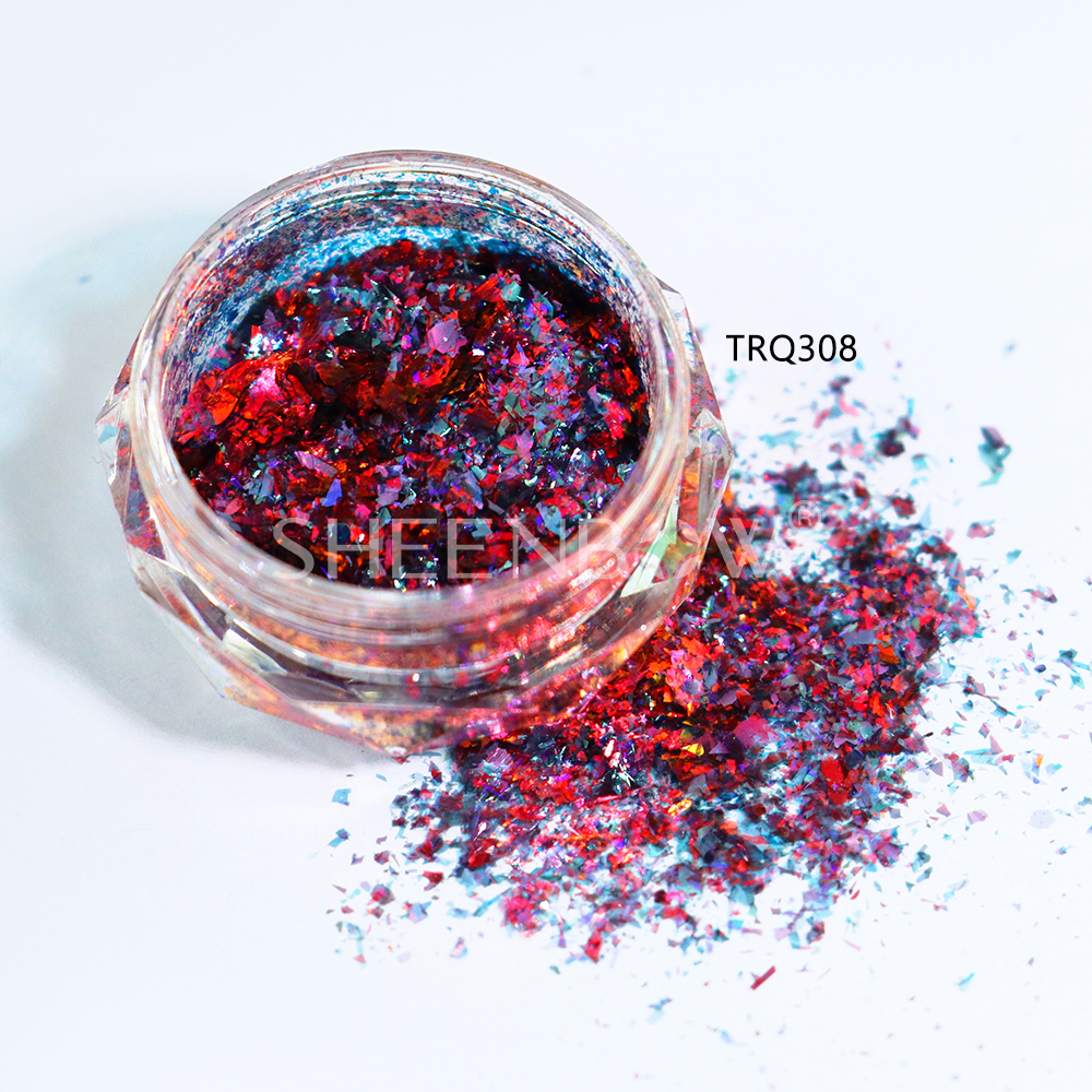 CamaleãoCambiodecolorPaillettes（Uñas & Maquillaje）