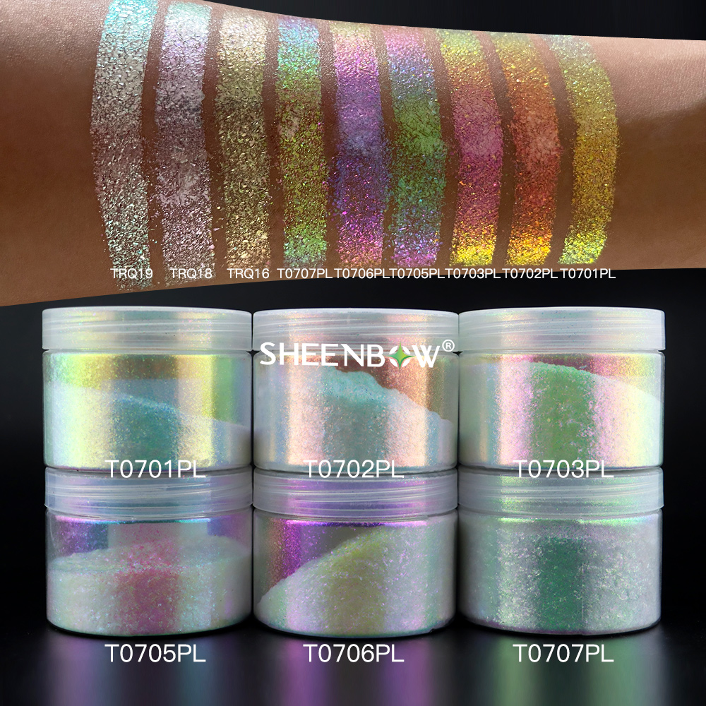 T070CamaleãoPaillettes（Sombras·Uñas）