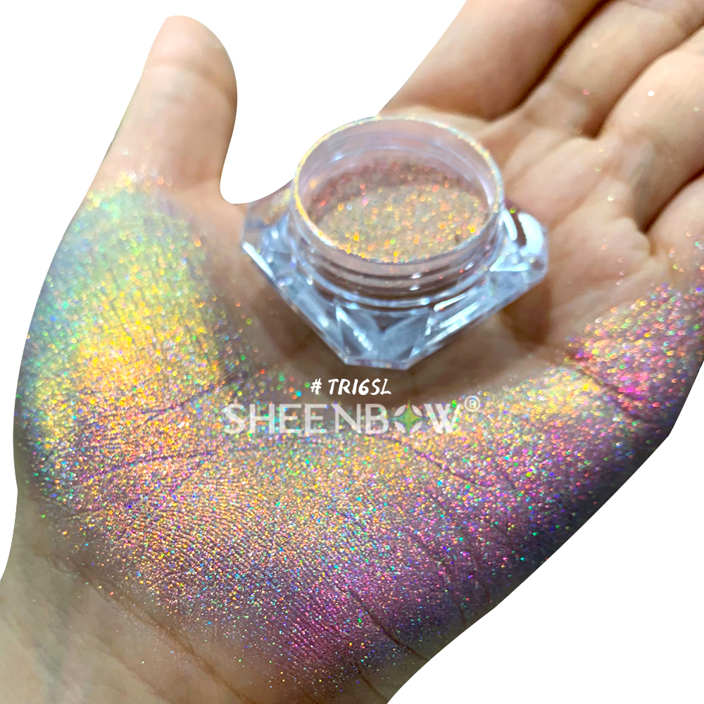 AuroraLáserPaillettes（Sombras·Uñas）